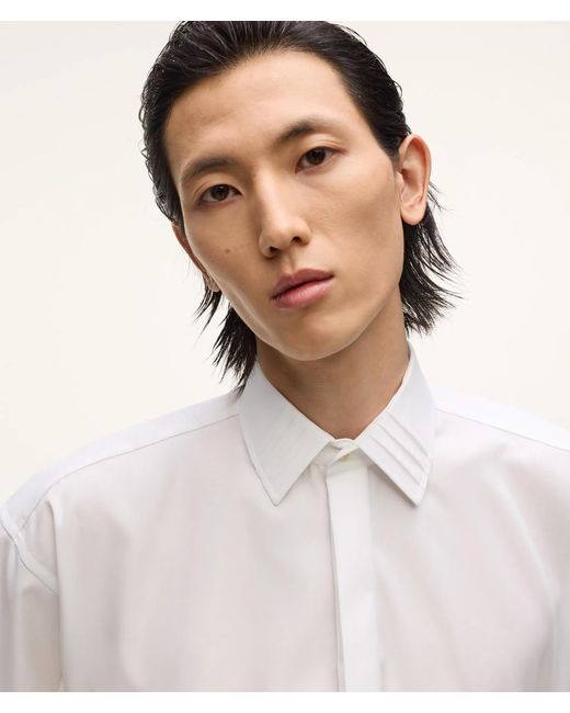 Karl Lagerfeld White Kl Studio Loose-Fit Shirt for men