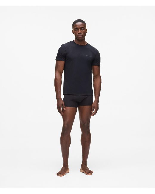 Karl Lagerfeld , Man, Black, Size: L für Herren