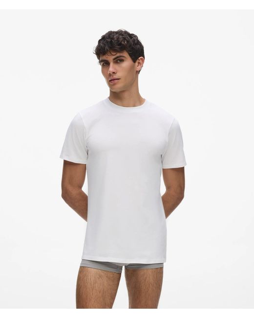 Karl Lagerfeld White Logo T-Shirt – 2-Pack for men