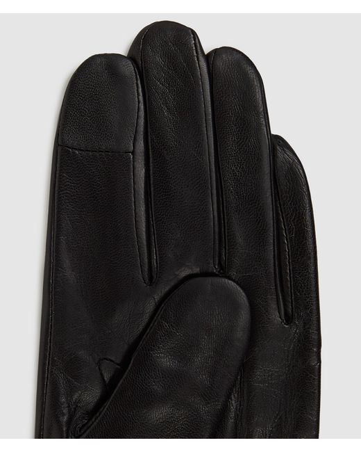 Karl Lagerfeld Black Ikon Gloves