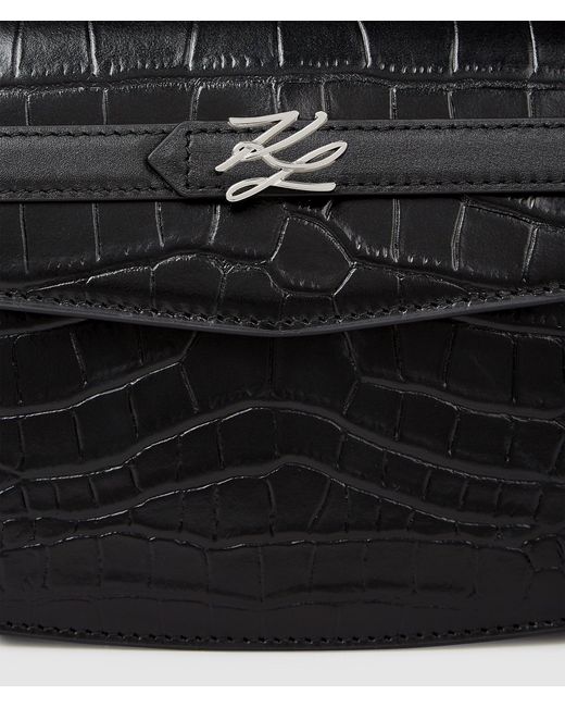 Karl Lagerfeld Black K/Studio Clutch Bag