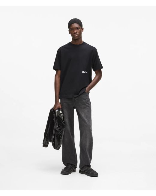 KL Jeans Black Rule Breaking T-Shirt for men