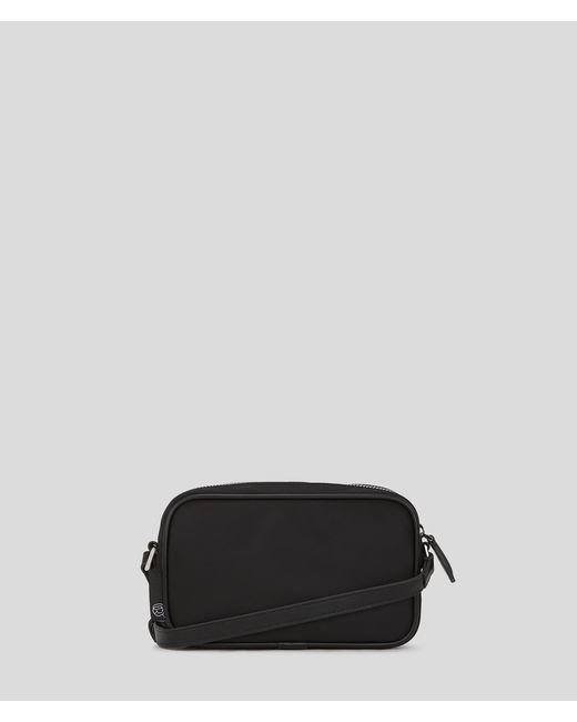 Karl Lagerfeld Black Ikon Nylon Camera Bag