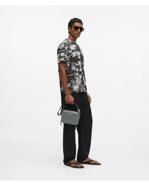 Karl Lagerfeld Gray K/Monogram Camera Bag for men