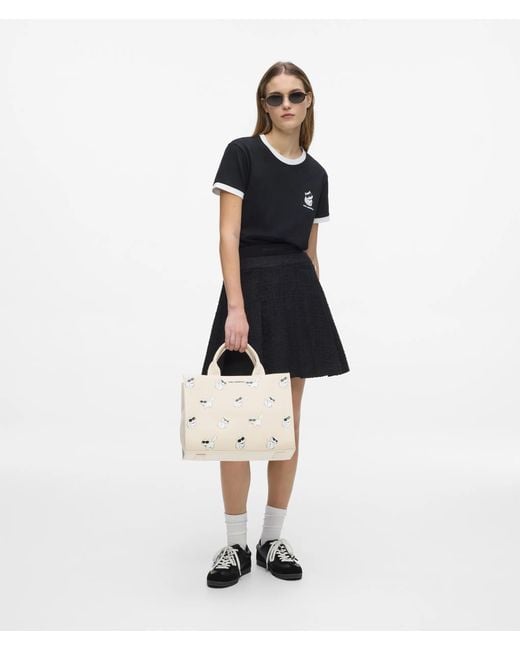 Karl Lagerfeld Blue Ikon Choupette Slim-Fit T-Shirt