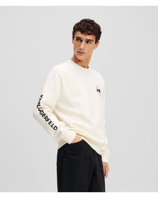 Karl Lagerfeld Natural Ikon Sweatshirt for men