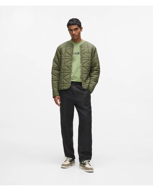 Karl Lagerfeld Green Lightweight Packable Jacket for men