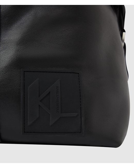 Sac Week-End Avec Écusson Monogram, Homme, Taille Karl Lagerfeld pour homme en coloris Black
