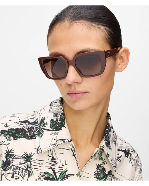 Karl Lagerfeld Multicolor Autograph Chunky Sunglasses, Multicoloured