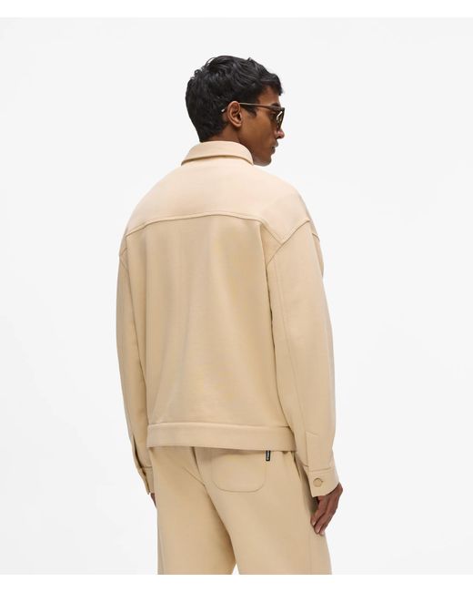 Karl Lagerfeld Overshirt Aus Sweatmaterial, Herren, Größe in Natural für Herren
