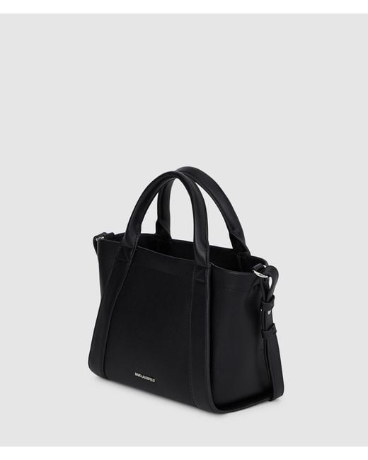 Karl Lagerfeld Black K/Ville Small Tote Bag