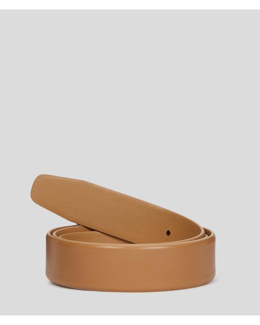 Karl Lagerfeld Brown K/autograph Pin Belt