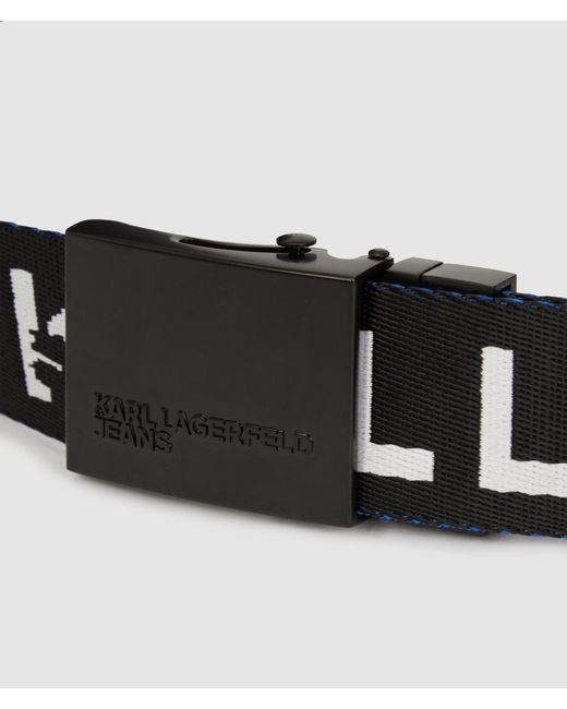 KL Jeans Wendbarer Gürtel Aus Gurtband, Herren, Größe in Black für Herren