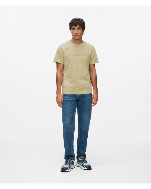 Karl Lagerfeld Natural Logo T-Shirt for men