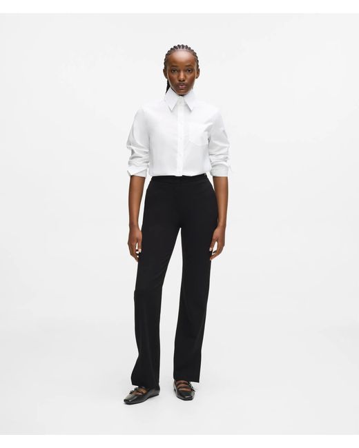 Karl Lagerfeld White Punto Pants