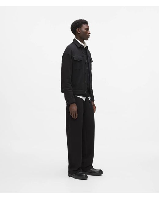 Karl Lagerfeld Black Sweat Overshirt for men