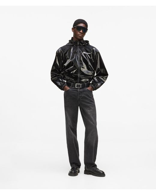 KL Jeans Black Relaxed Jeans for men