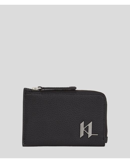 Karl Lagerfeld Black K/plak Cardholder for men