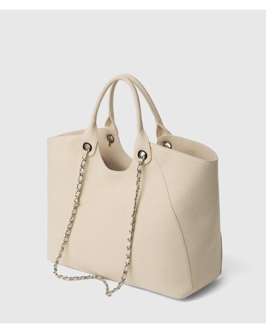 Karl Lagerfeld Natural Exclusive Rue St-Guillaume Chain Shopper