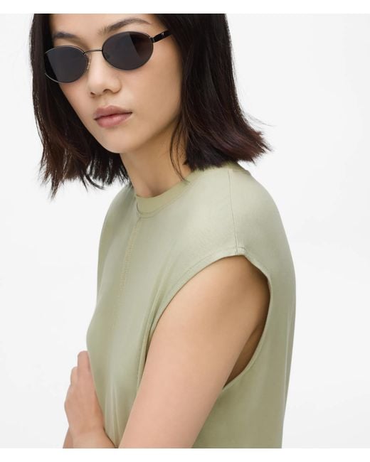 KL Jeans Green Raised Seam Tank Dress