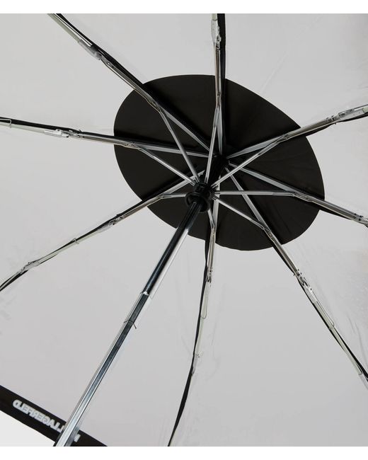 Karl Lagerfeld Natural Logo Small Umbrella