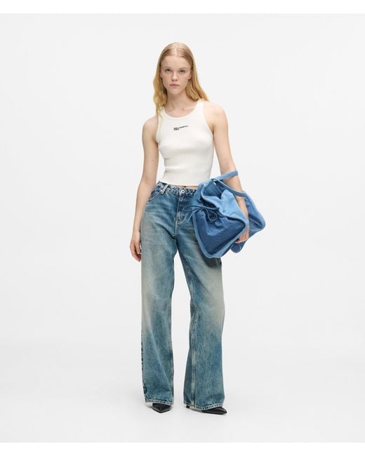 KL Jeans Blue Mid-Rise Relaxed Jeans