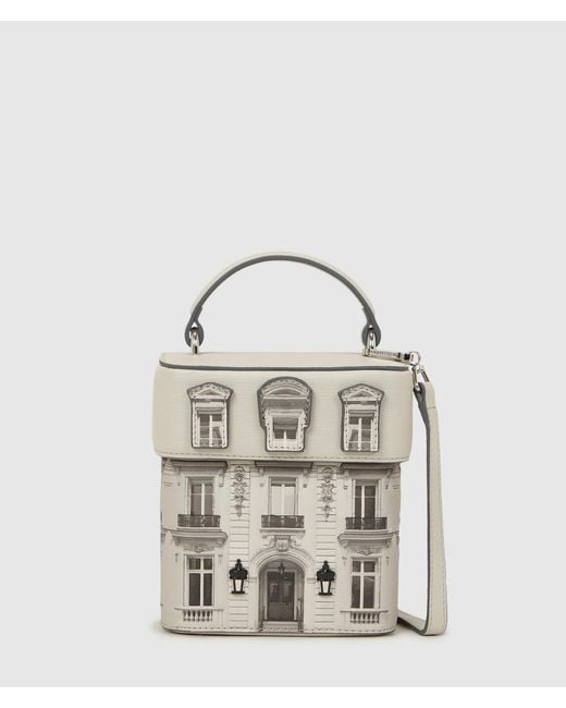 Karl Lagerfeld Metallic Karl Essentials Maison Crossbody Bag
