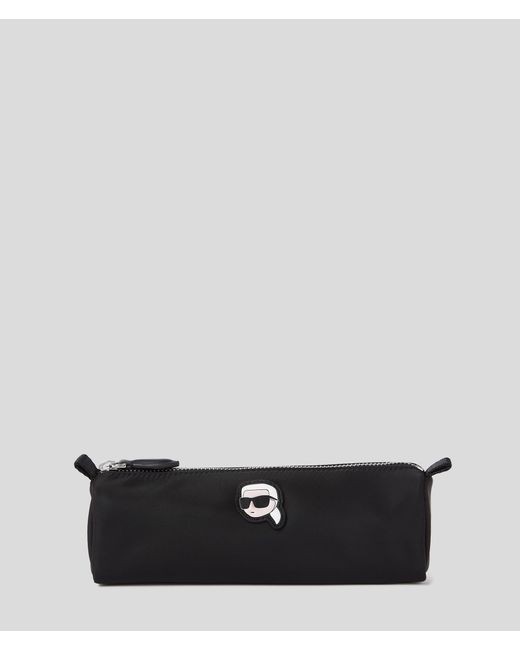 Karl Lagerfeld Black K/ikonik Nylon Pencil Case