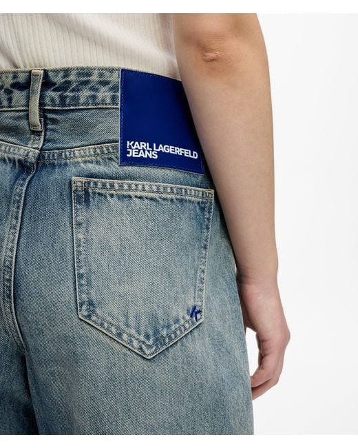 KL Jeans Blue Mid-Rise Relaxed Jeans