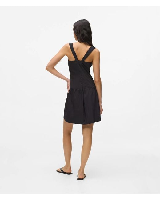 KL Jeans Blue Tie Detail Mini Dress
