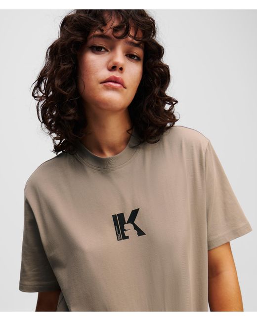 Karl Lagerfeld Multicolor K Logo T-shirt