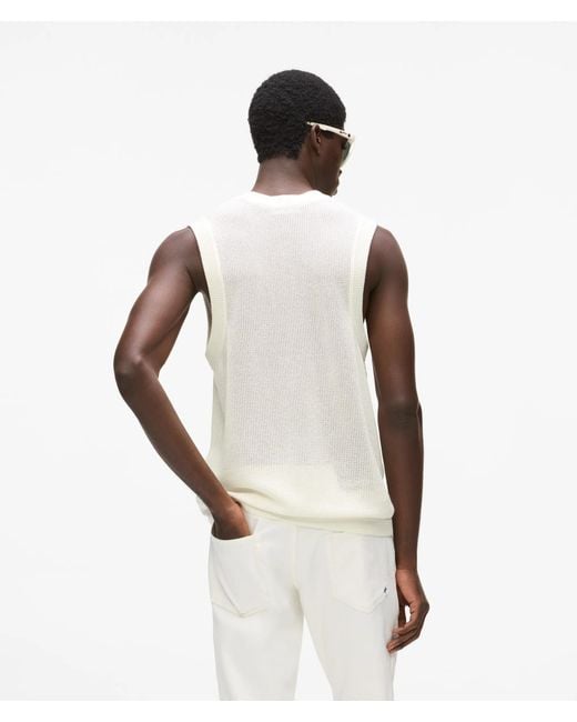 KL Jeans Natural Knit Tank Top for men