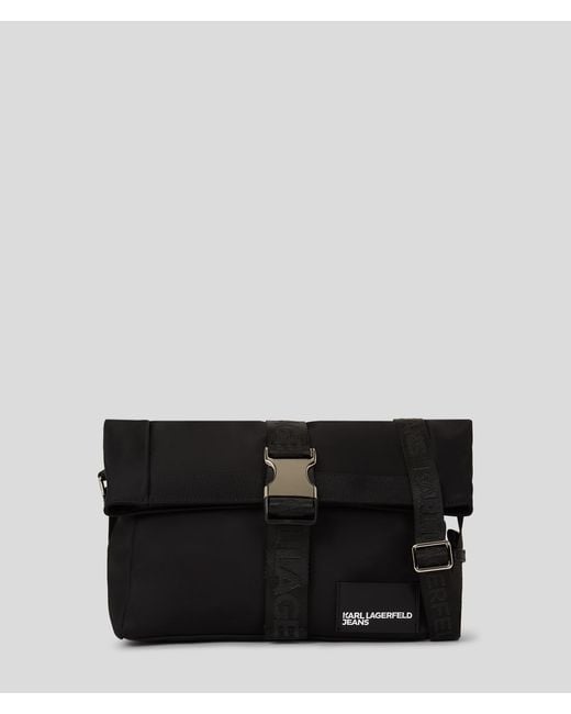 KL Jeans Black Klj Street Nylon Crossbody for men