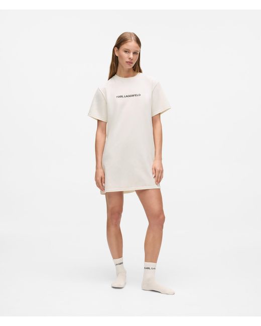 Karl Lagerfeld White Logo Pajama Gift Set