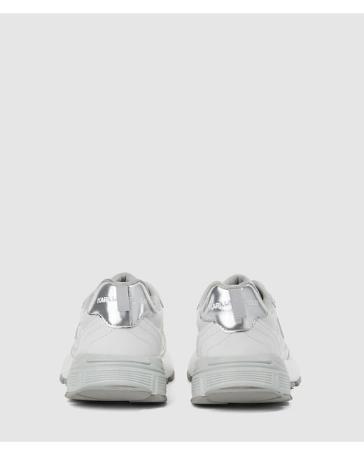 KL Jeans White Orion Monogram Sneakers