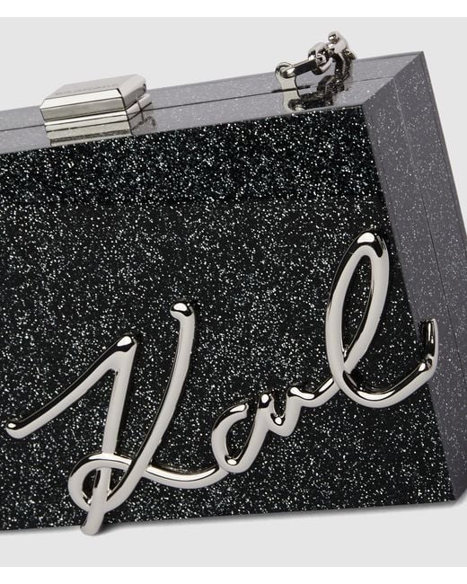 Karl Lagerfeld Black K/Soirée Clutch