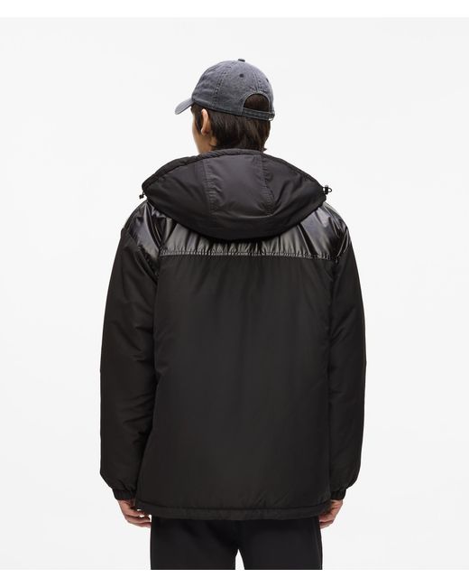 KL Jeans Black Utility Jacket for men