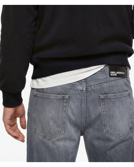 KL Jeans Black Light Straight Jeans for men