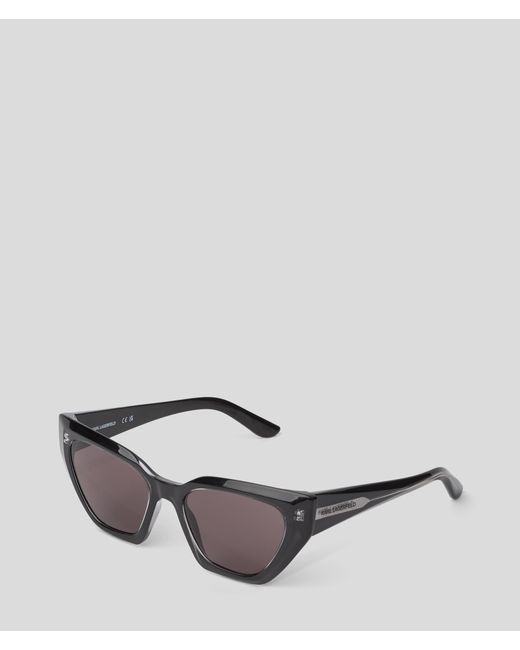 Karl Lagerfeld Gray Karl Logo Sunglasses