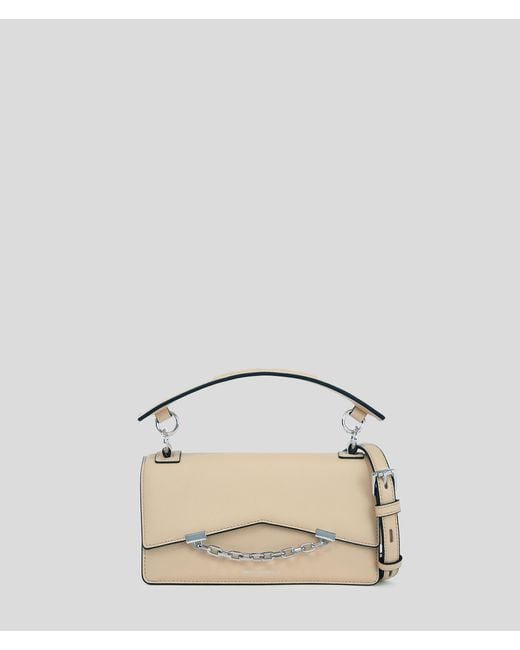 Karl Lagerfeld Natural K/seven Grainy Crossbody Bag