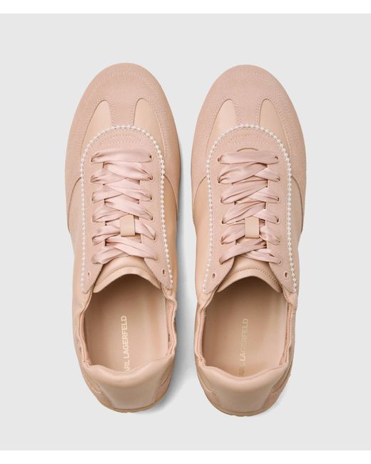 Karl Lagerfeld Natural Altia Low Sneakers