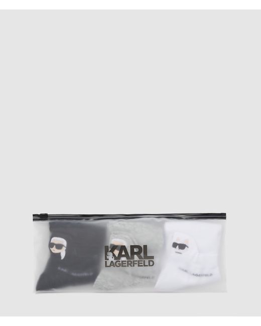 Karl Lagerfeld Metallic Ikon Socks for men