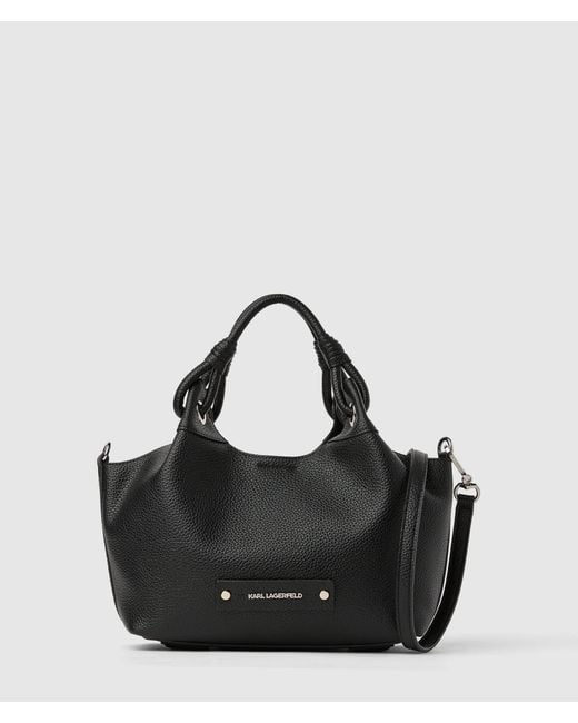 Karl Lagerfeld Black Exclusive K/Premiere Small Tote Bag