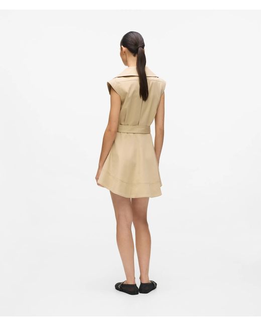 Karl Lagerfeld Natural Kl X Amber Valletta Trench Dress