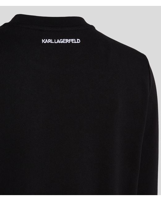 Karl Lagerfeld Blue Paris Sweatshirt