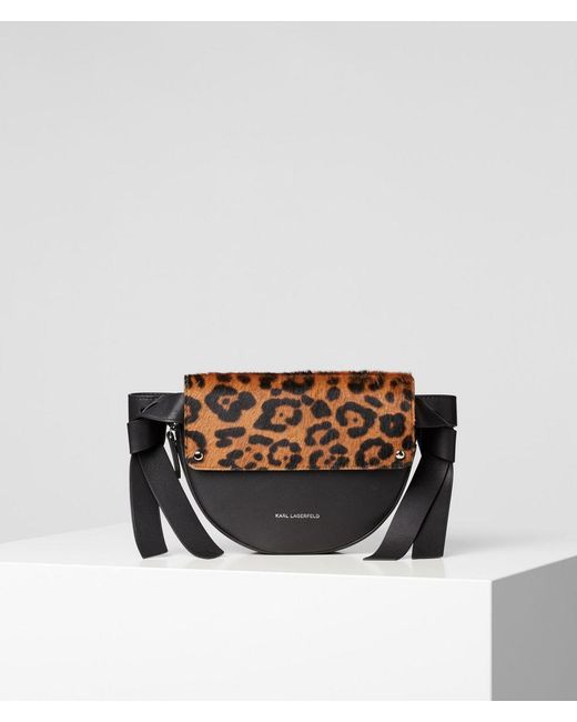 karl lagerfeld leopard bag