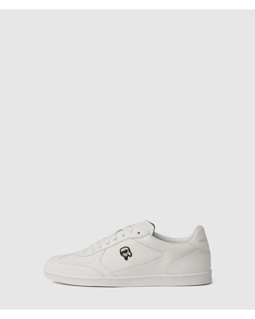Karl Lagerfeld White Ikon Nft Patch Sneakers