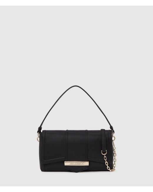 Karl Lagerfeld Black K/Nova Medium Crossbody Bag