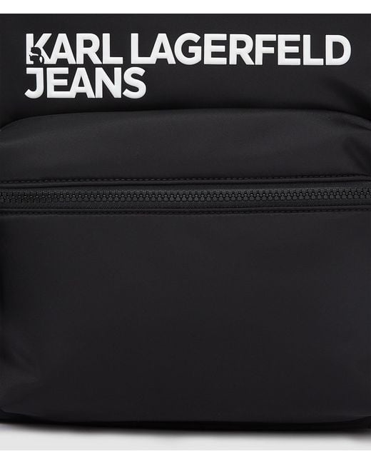 Sac À Dos En Nylon Avec Logo, Homme, Taille KL Jeans en coloris Black