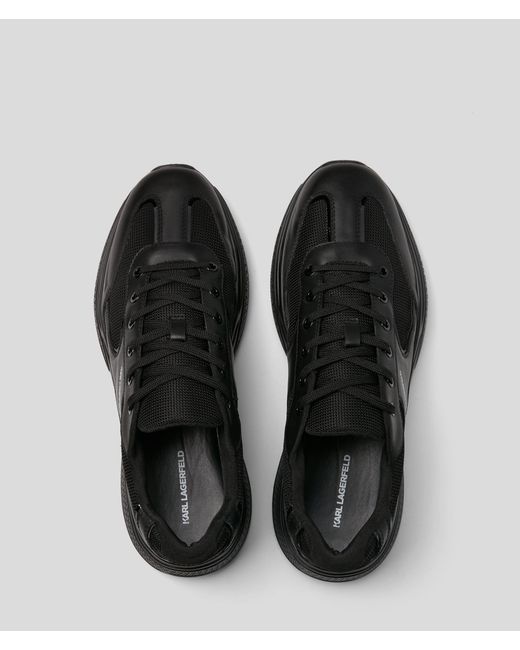 Karl Lagerfeld Black Vesta Sneakers for men